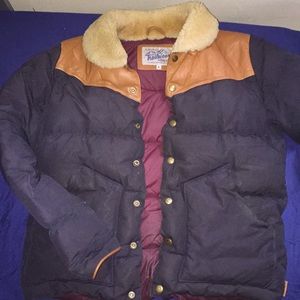 Navy Blue Penfield Fur Collar Jacket